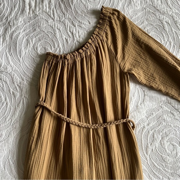 NWT - XiRENA - Aveline Cotton Tie-Waist Dress - Goldfield - Picture 11 of 11